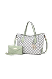 MKF Collection Gianna Tote with Wallet by Mia K-10 Colors