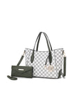 MKF Collection Gianna Tote with Wallet by Mia K-10 Colors