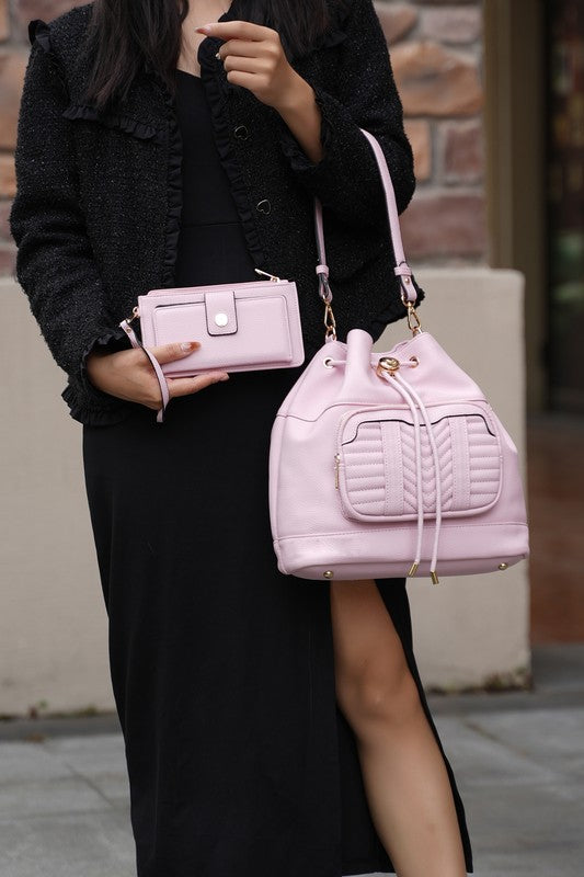 MKF Collection Ryder Shoulder Bag and Wallet Mia-10 Colors