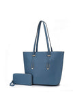MKF Collection Mina Tote and Wristlet Wallet Mia K- 7 Colors
