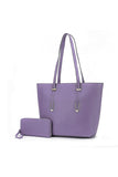 MKF Collection Mina Tote and Wristlet Wallet Mia K- 7 Colors