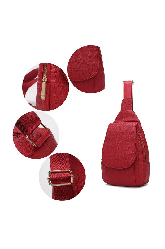 MKF Collection Cleisy Sling Bag by Mia K- 13 Colors