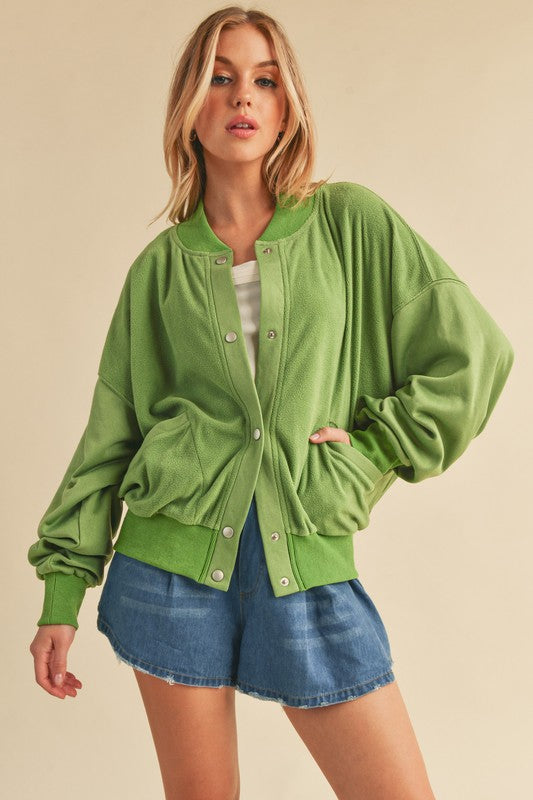 Bee Bomber Jacket- 3 Colors