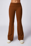 High-Waisted Casual Flare Sports Pants- 5 Colors