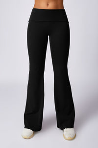 High-Waisted Casual Flare Sports Pants- 5 Colors