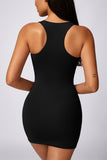 Racerback Bodycon Dress- 5 Colors