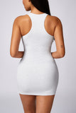 Racerback Bodycon Dress- 5 Colors