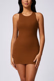 Racerback Bodycon Dress- 5 Colors