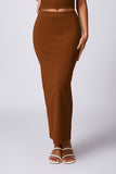 High Waist Hip Hugging Maxi Skirt- 5 Colors