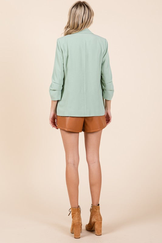 Classy Open-Front Casual Blazer- 3 Colors