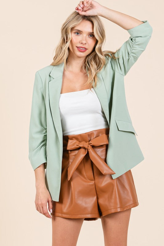Classy Open-Front Casual Blazer- 3 Colors