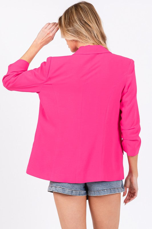 Classy Open-Front Casual Blazer- 3 Colors
