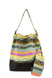 Aztec Pattern Tote Bag