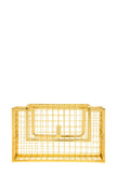 Metal Cage Crossbody Clutch Bag-3 Colors