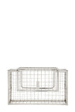 Metal Cage Crossbody Clutch Bag-3 Colors