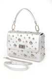 Mix Studs Convertible Top Handle Swing Bag-4 Colors