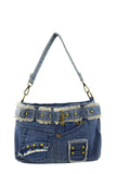 Denim Pants Shape Crossbody Bag-3 Colors