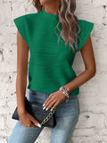 Terri Cap Sleeve Shirt-3 Colors