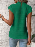 Terri Cap Sleeve Shirt-3 Colors