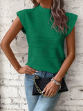 Terri Cap Sleeve Shirt-3 Colors