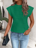 Terri Cap Sleeve Shirt-3 Colors