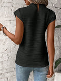 Terri Cap Sleeve Shirt-3 Colors