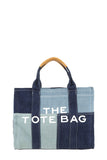 The Tote Denim Crossbody Bag