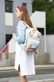 14.9 VINTAGE WATERPROOF BACKPACK-12 COLORS