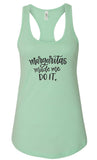 "Margaritas Made Me Do It" Summer Graphic Tank- 7 Colors