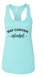 "May Contain Alcohol" Graphic Tank