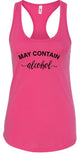 "May Contain Alcohol" Graphic Tank