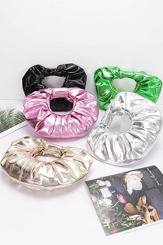 Metallic Plated Iconic Clutch-5 Colors