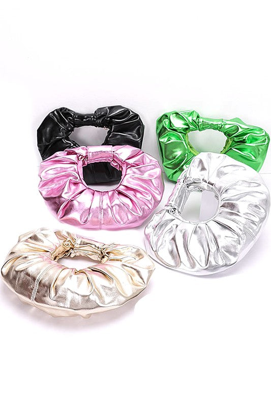 Metallic Plated Iconic Clutch-5 Colors