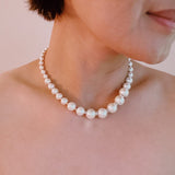 Graduated Glam Pearl Necklace