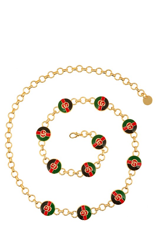 GO Accent Linked Metal Belt