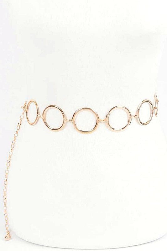 Iconic Rings Chain Belt- 2 Colors
