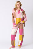 Neapolitan Color Block Jogger Sweater Pants- PreOrder