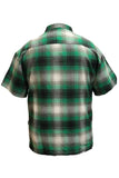 Men's Plaid Short Sleeve Flannel- 8 Colors