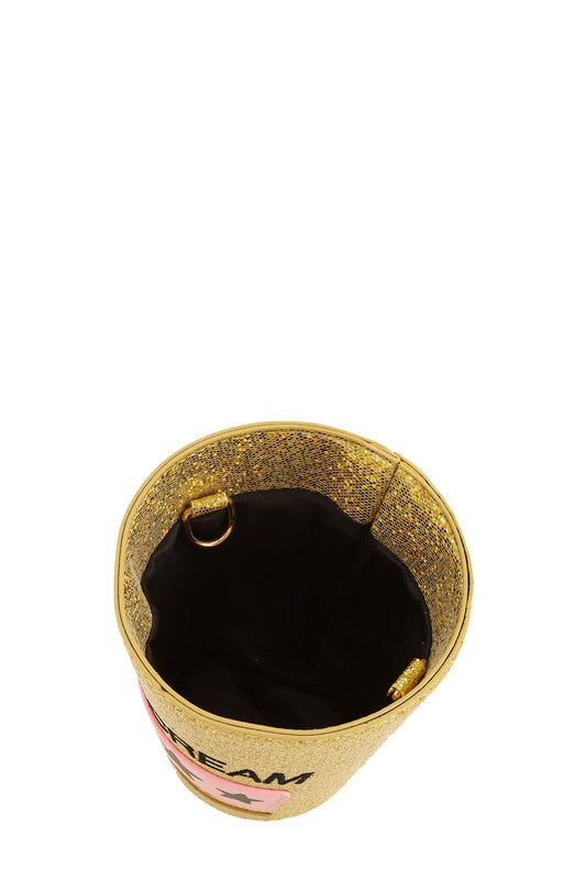 Ice Cream Round Shape Crossbody Bag- 3 Colors