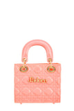 Square JADORE Accent Jelly Purse Flap Bag-8 Colors