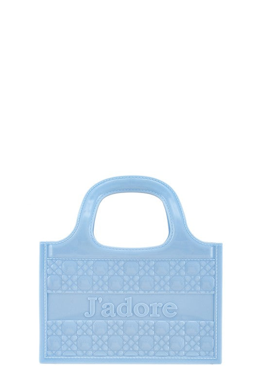 JADORE Top Handle Crossbody Jelly Bag-9 Colors
