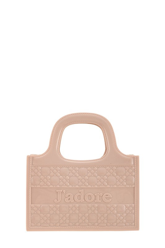 JADORE Top Handle Crossbody Jelly Bag-9 Colors