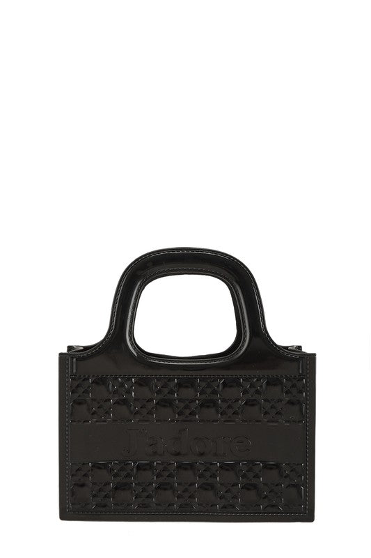 JADORE Top Handle Crossbody Jelly Bag-9 Colors