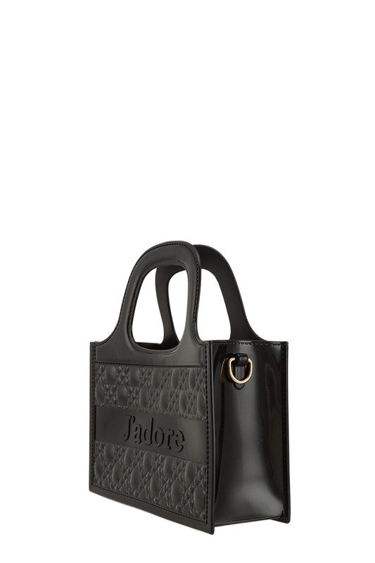 JADORE Top Handle Crossbody Jelly Bag-9 Colors