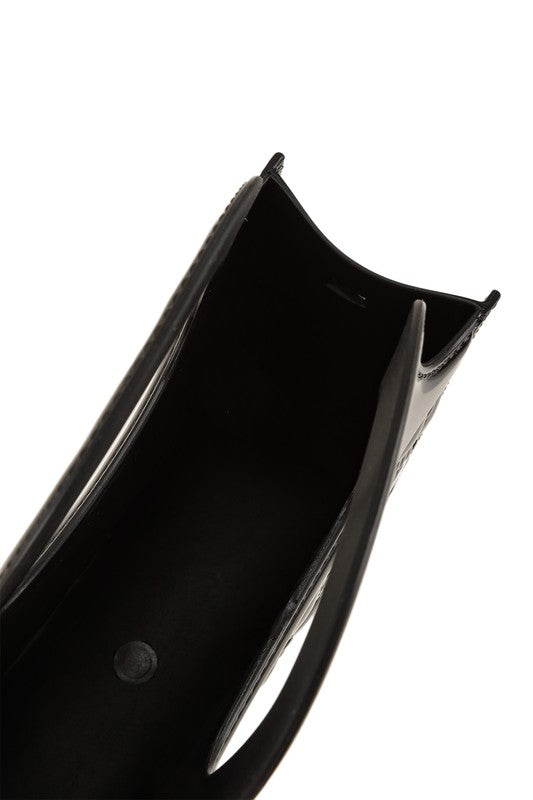 JADORE Top Handle Crossbody Jelly Bag-9 Colors