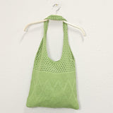 Zigzag Crochet Tote Bag- 2 Colors