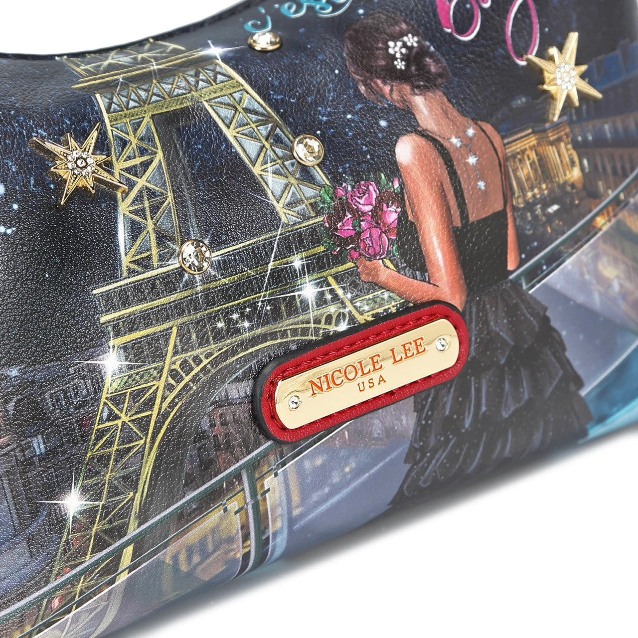 Nicole Lee USA Tonight For You Pearl Handbag