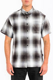 Men's Plaid Short Sleeve Flannel- 8 Colors