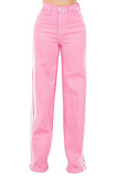 Striped Jean in Pink