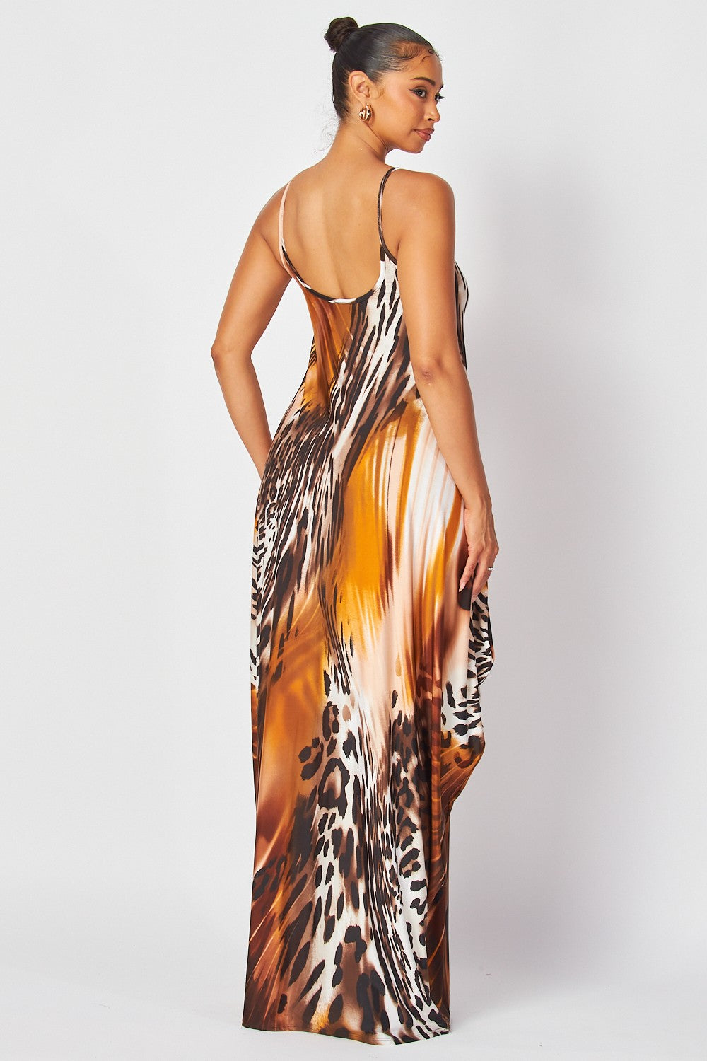 Jungle Queen Maxi Loose Dress